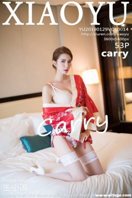 [XIAOYU] 2019.01.29 NO.014 Carry[53+1P/229M]